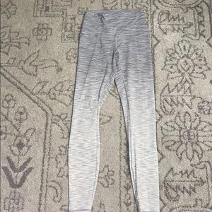 grey faded lululemon leggings